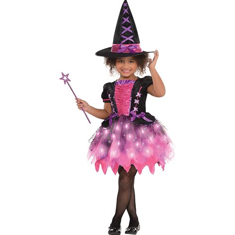 Create a Mesmerizing Glow with a Witch Costume that Lights Up